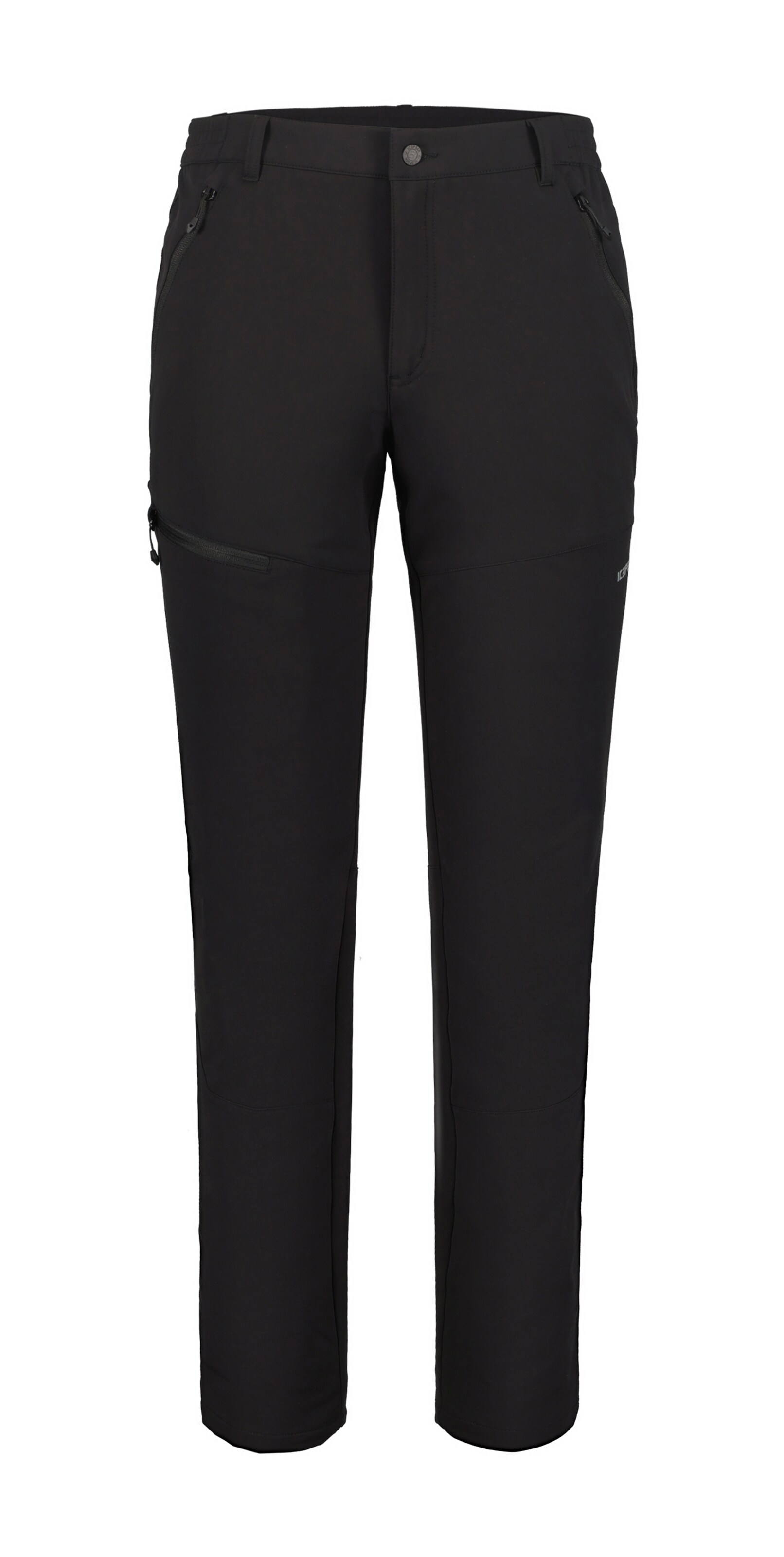 ICEPEAK Regular Icepeak Hose herren ' BEESKOW ' in Schwarz: Vorderseite