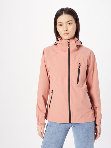 Veste outdoor 'Camelia W-Pro' Weather Report en rose : devant