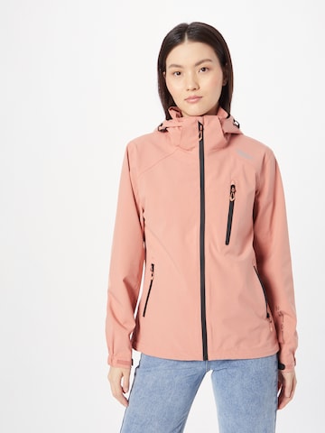 Weather Report - Chaqueta de montaña 'Camelia W-Pro' en rosa: frente