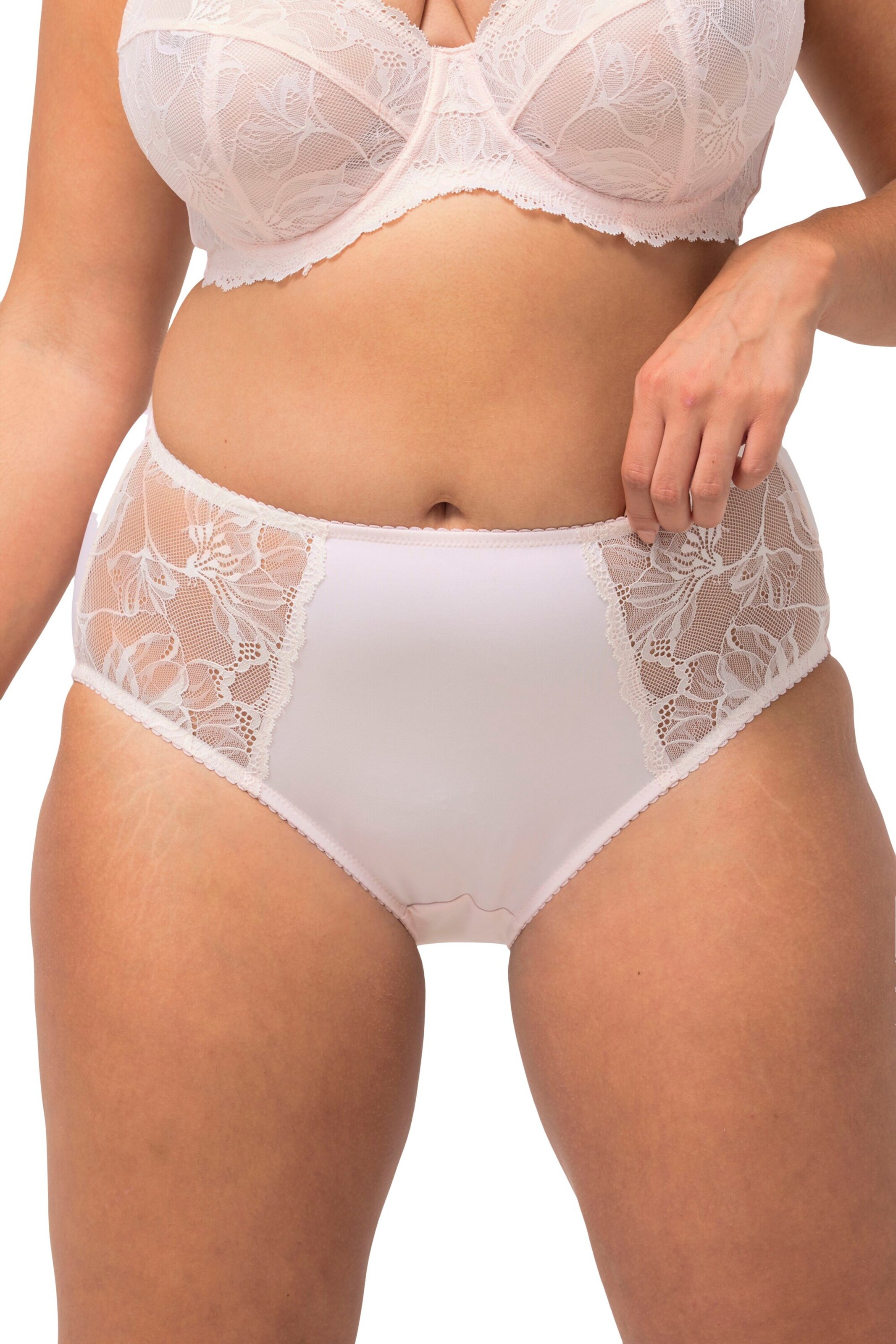 Ulla Popken Slip in Pink: Vorderseite