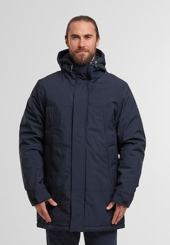 INDICODE JEANS Winterjas 'Benyol' in Blauw