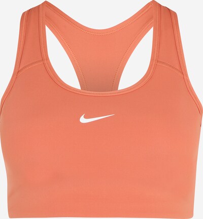 Sutien sport NIKE pe roșu orange / alb, Vizualizare produs