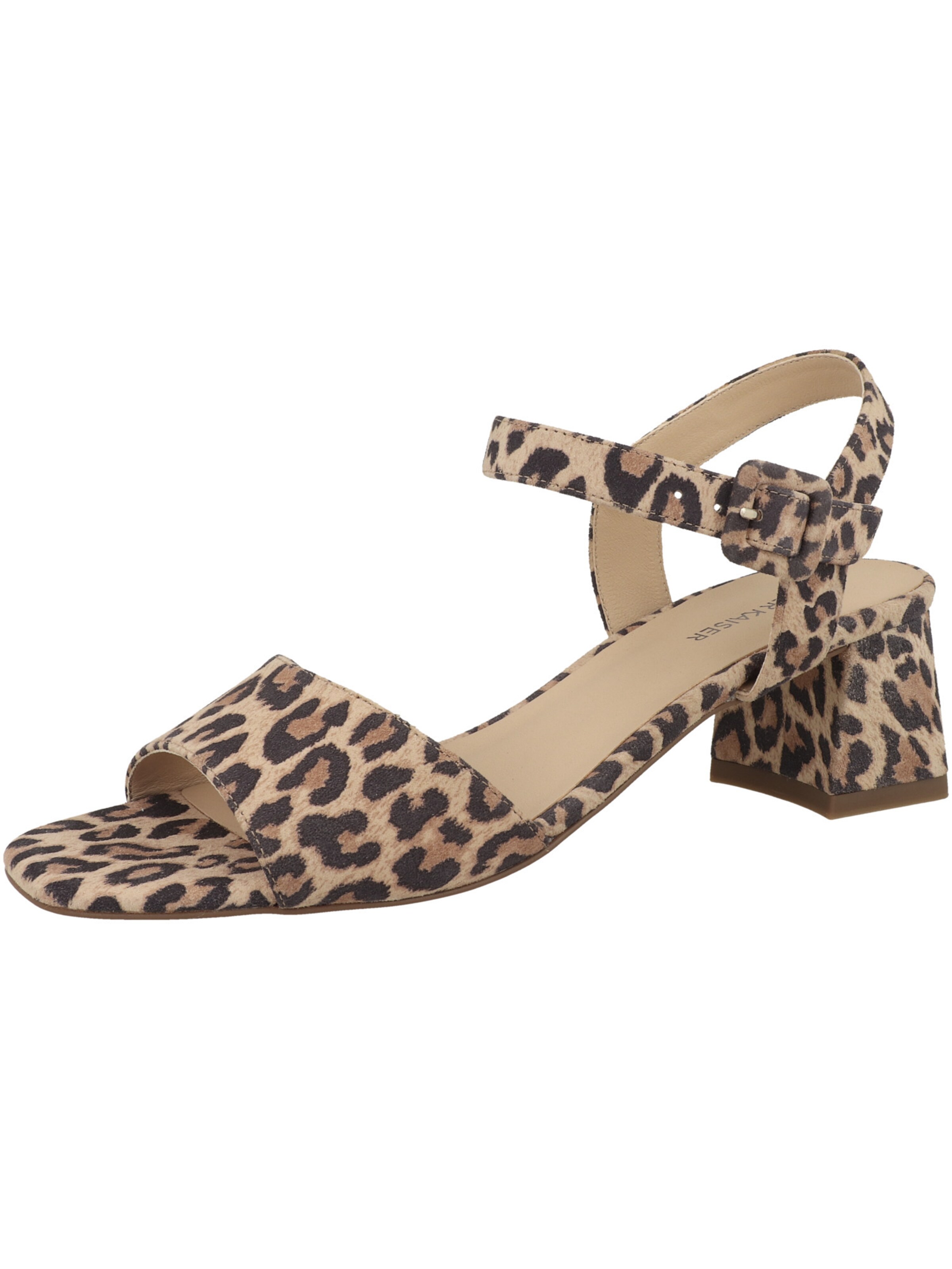 PETER KAISER Sandalen met riem in Bruin: voorkant