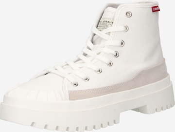 Sneaker alta 'PATTON' di LEVI'S ® in bianco: frontale