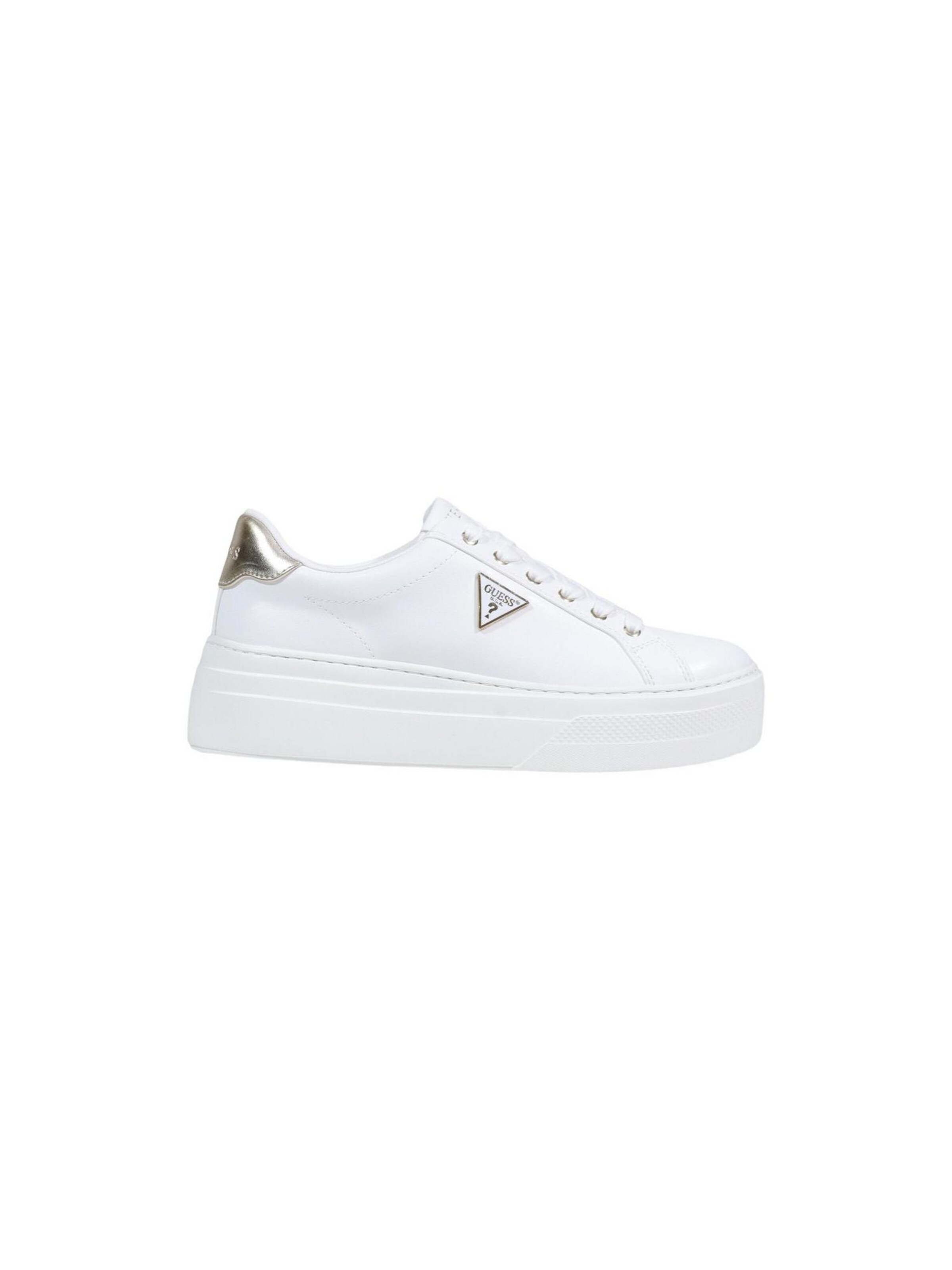Sneaker bassa 'AMERA FLGAMA ELE12' di GUESS in argento: frontale