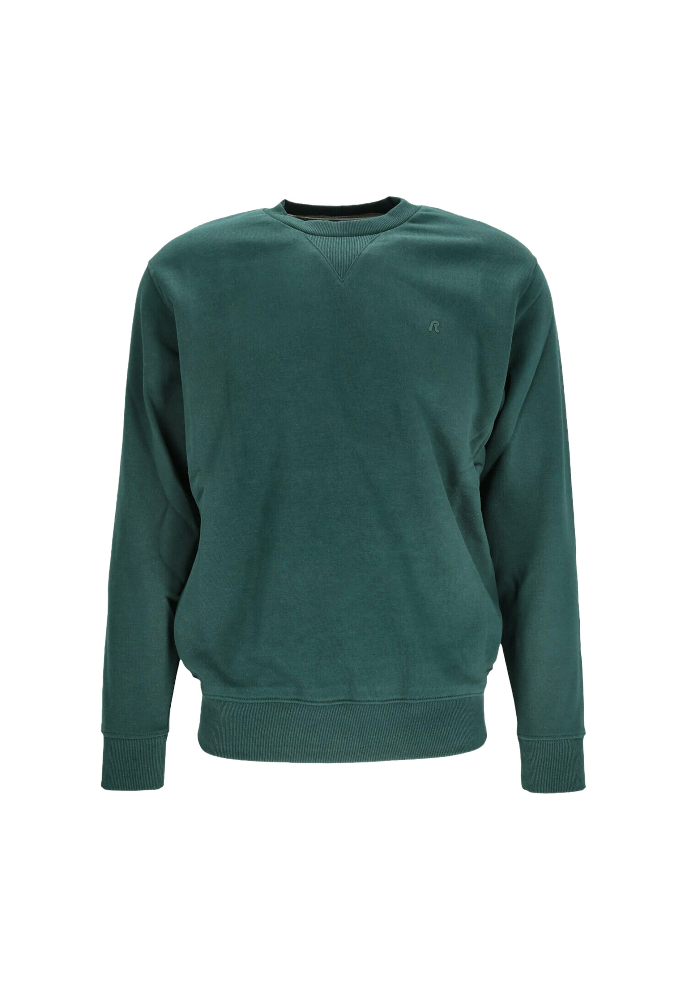 Felpa di REPLAY in verde: frontale