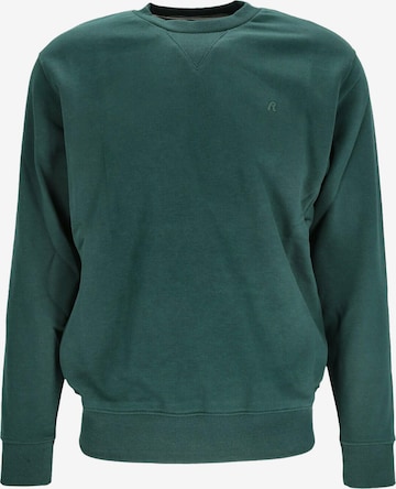 Felpa di REPLAY in verde: frontale
