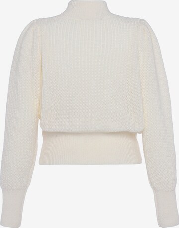 Pull-over faina en blanc