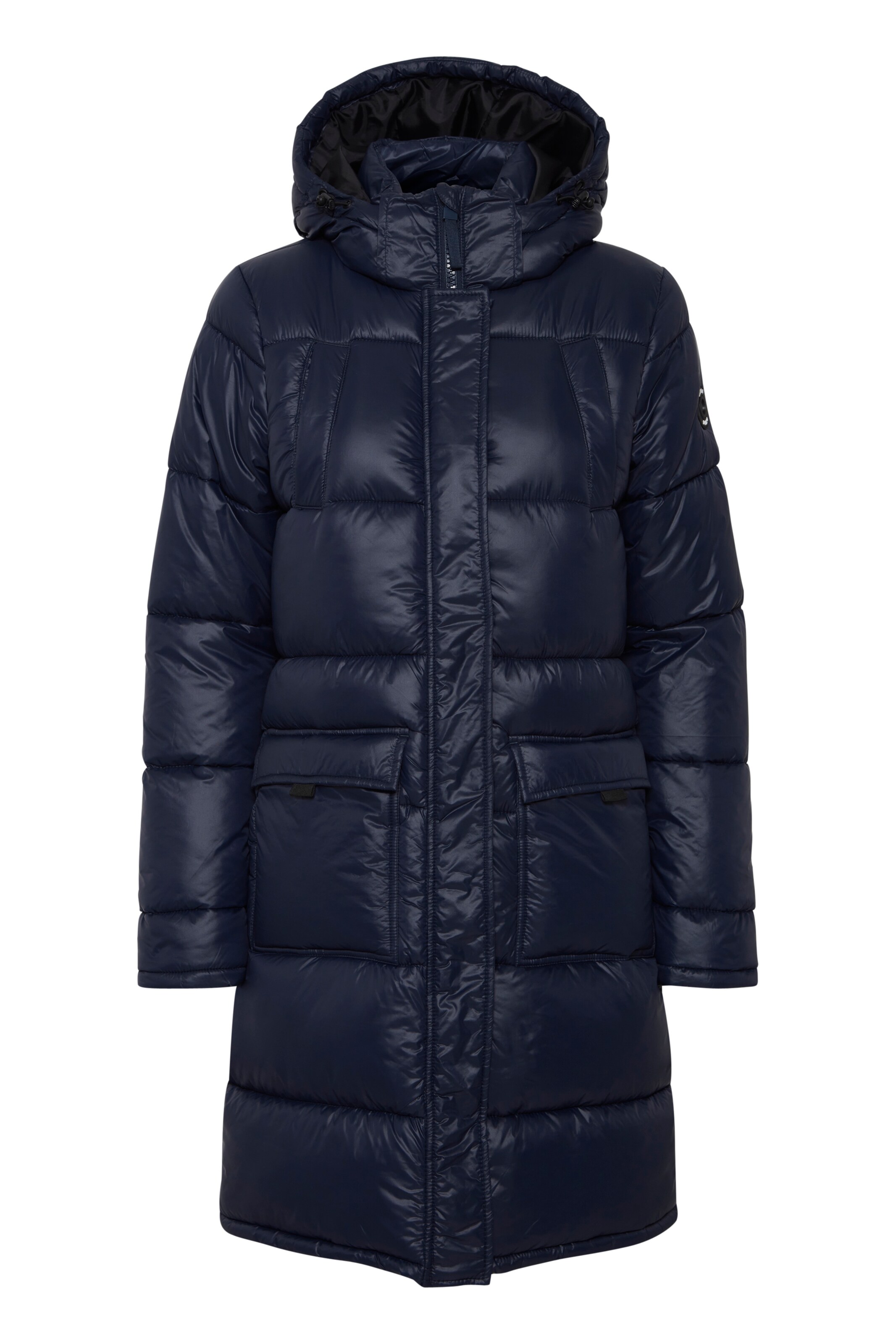 Cappotto invernale 'Daina' di Oxmo in blu: frontale