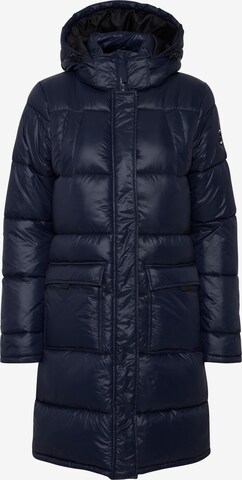 Oxmo Winter Coat 'Daina' in Blue: front