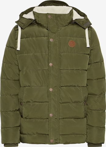 BLEND - Casaco de inverno 'Frederic' em verde: frente