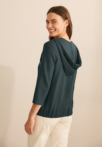 CECIL Sweatjacke in Grün