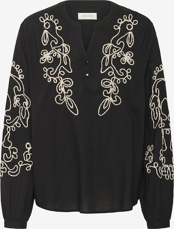 CreamBluza 'CRVia' - crna boja: prednji dio