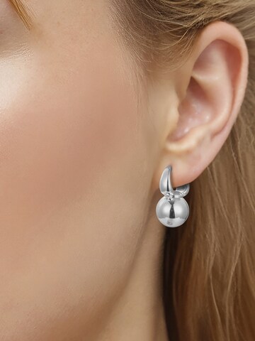 Orecchini di Lulu & Jane in argento: frontale