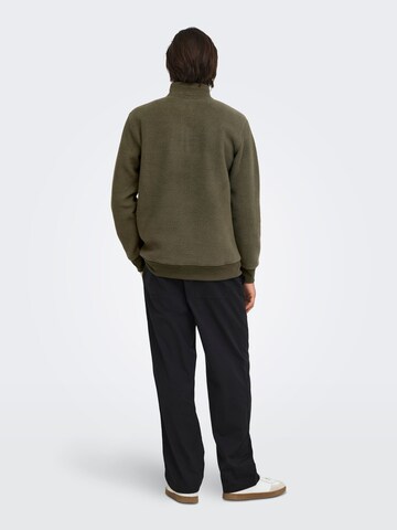 Only & Sons Sweater 'EMILIO ' in Brown