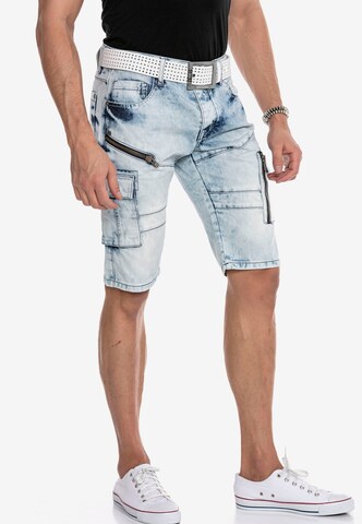 CIPO & BAXX Regular Shorts in Blau