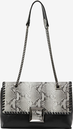 Rankinė iš NAEMI, spalva – pilka / juoda / balta, Prekių apžvalga