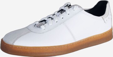 Sneaker bassa di Gordon & Bros in bianco: frontale