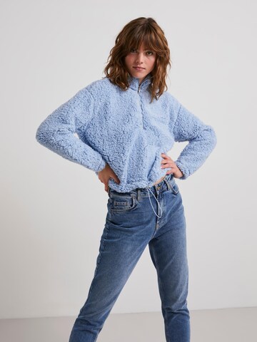 PIECES Pullover in Blau