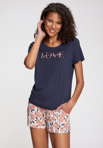 VIVANCE Pajama 'Dreams' in Blue: front