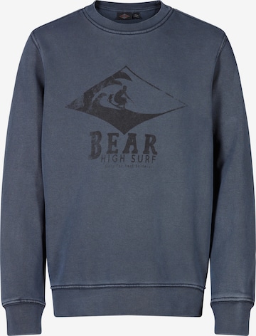 BEAR Sweatshirt 'Beach-Break' in Blue: front
