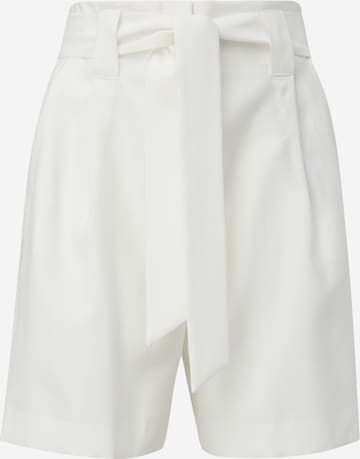 Pantalon COMMA en blanc : devant