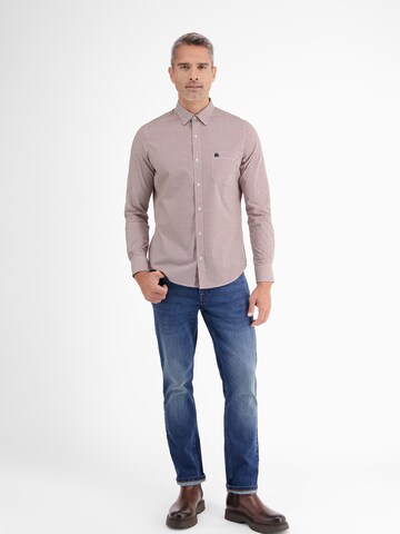 LERROS Regular fit Overhemd in Rood