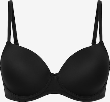Push-up Soutien-gorge C&City en noir : devant