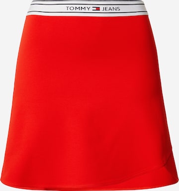 Tommy Jeans Skirt in Red: front