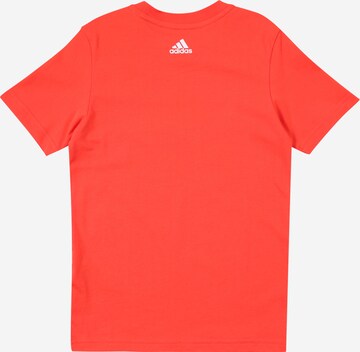 ADIDAS SPORTSWEAR Λειτουργικό μπλουζάκι σε κόκκινο