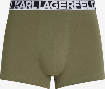 žalia Karl Lagerfeld Boxer trumpikės: priekis