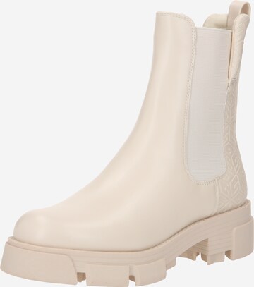 GUESS - Botas Chelsea 'MADLA3' en beige: frente