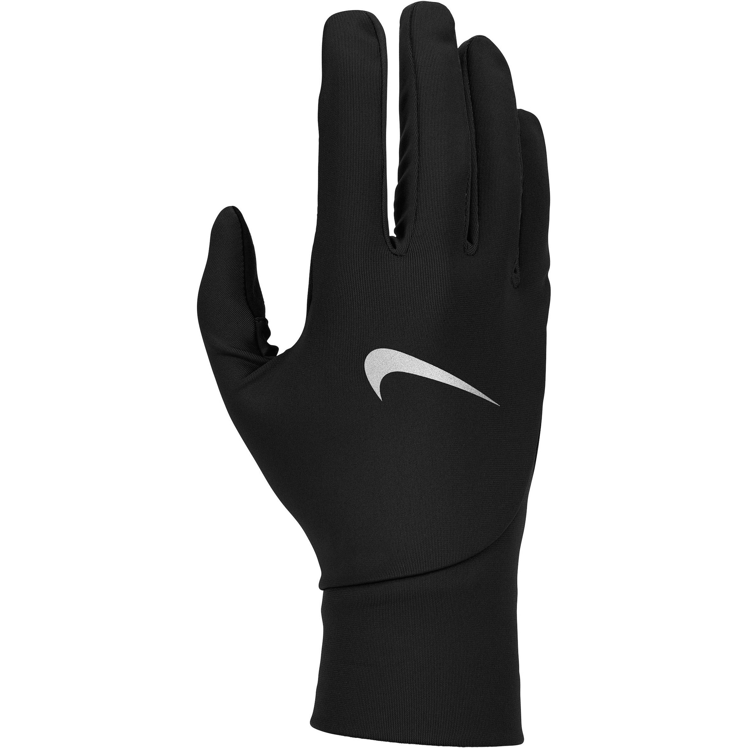 NIKE Athletic Gloves 'Pacer Lightweight RG' in Black: front