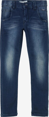 NAME IT Slimfit Jeans i blå: forside