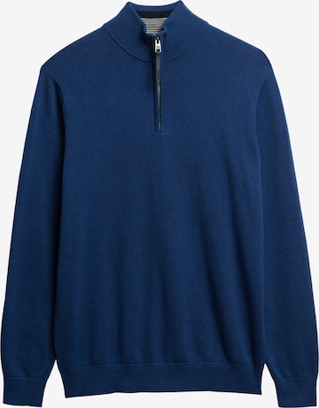 Pull-over 'Essentials' Superdry en bleu : devant