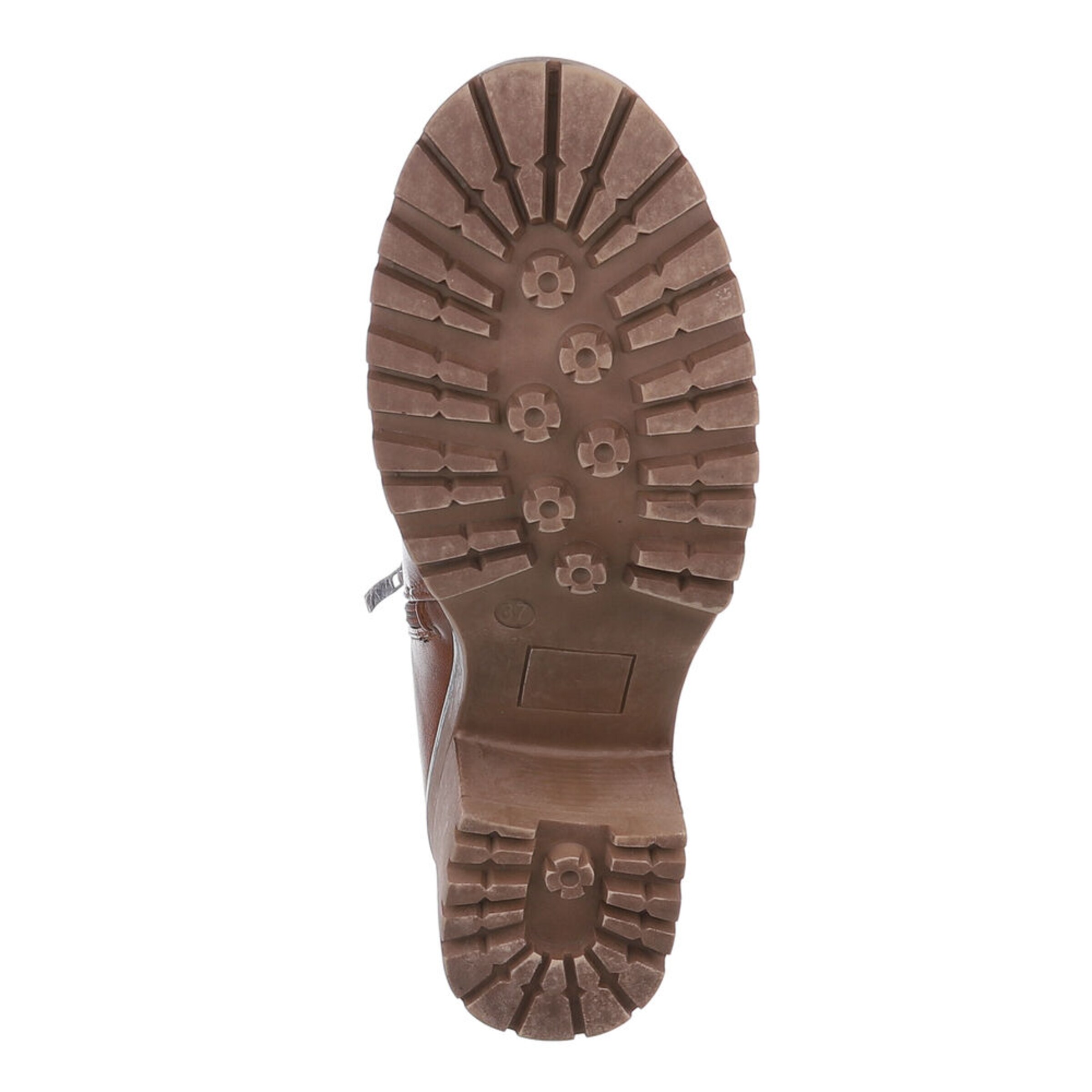 Ital-Design Schnürstiefelette in Beige