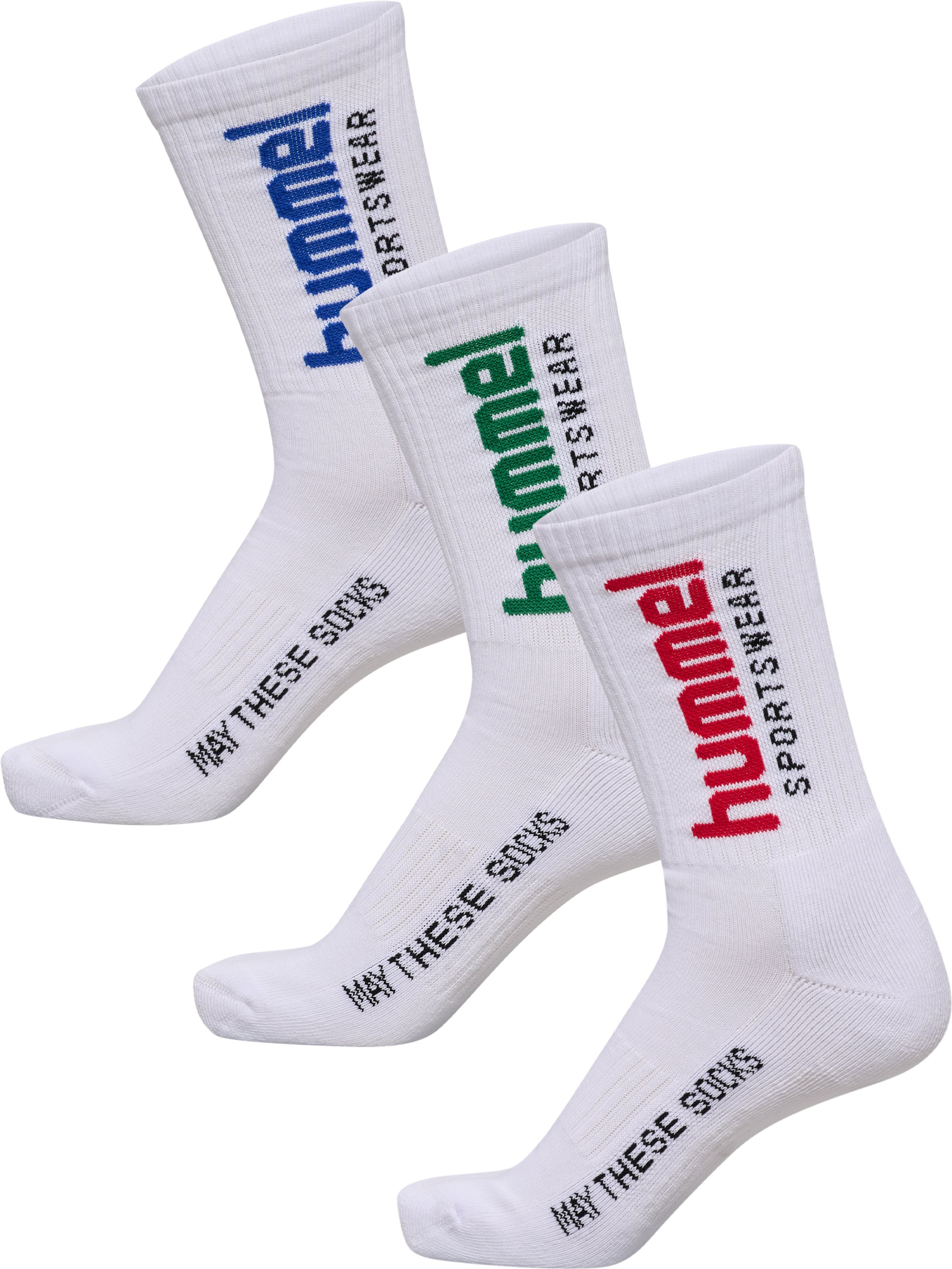 Hummel Sportsocken in Weiß: Vorderseite