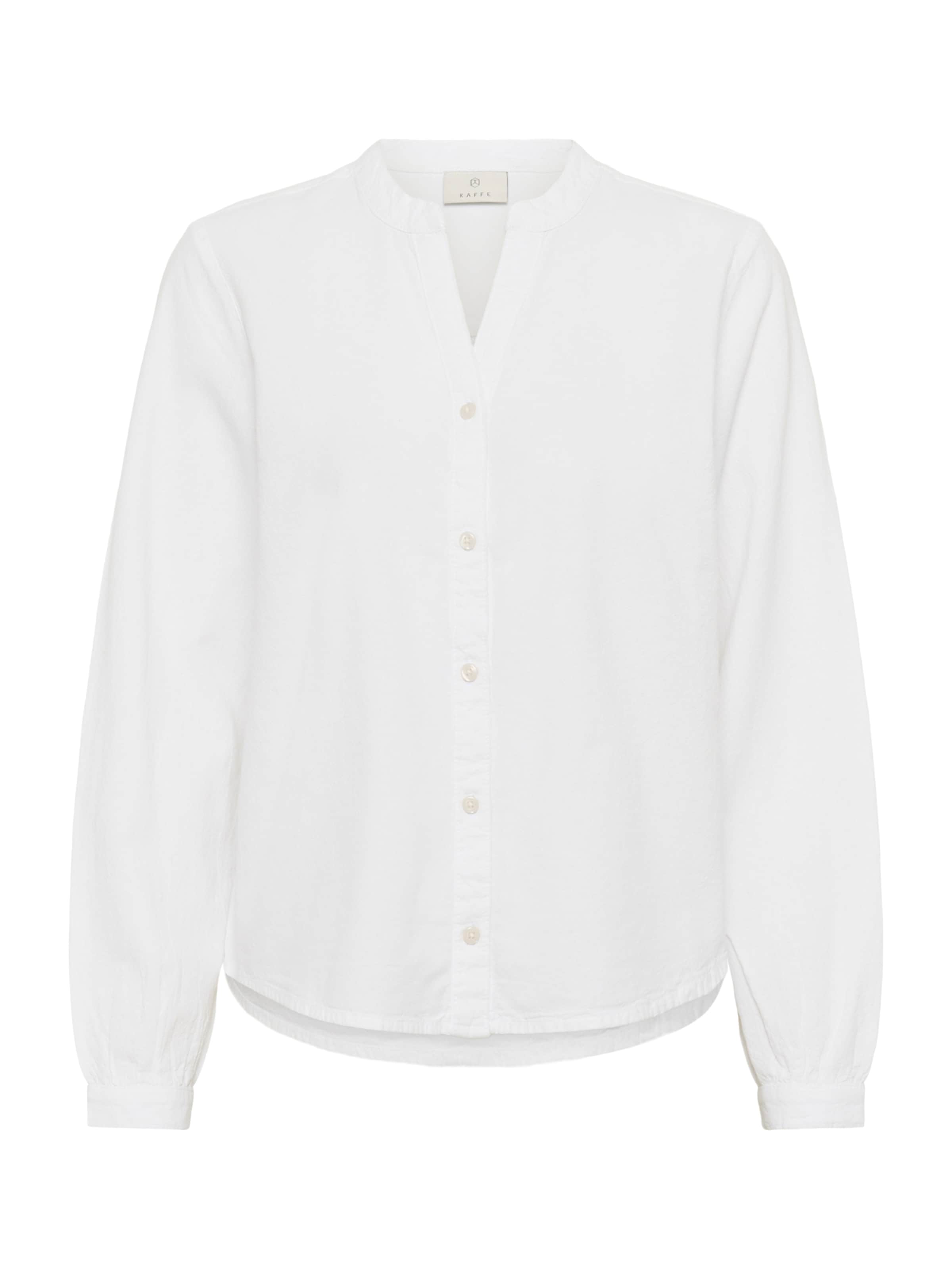 Camicia da donna 'KANaya' di Kaffe in bianco: frontale