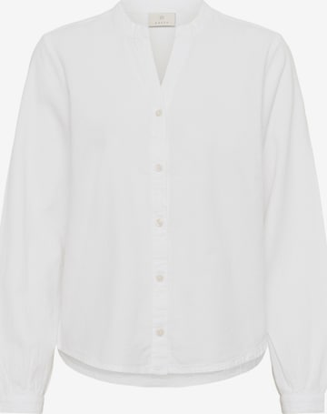 Camicia da donna 'KANaya' di Kaffe in bianco: frontale