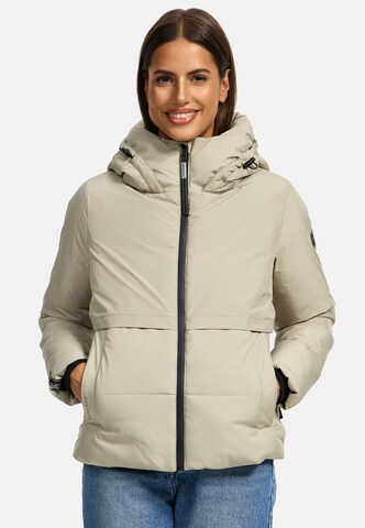 NAVAHOO Performance Jacket 'Liebesküken XIV' in Beige: front