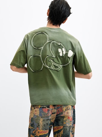 Desigual T-shirt i grön: framsida