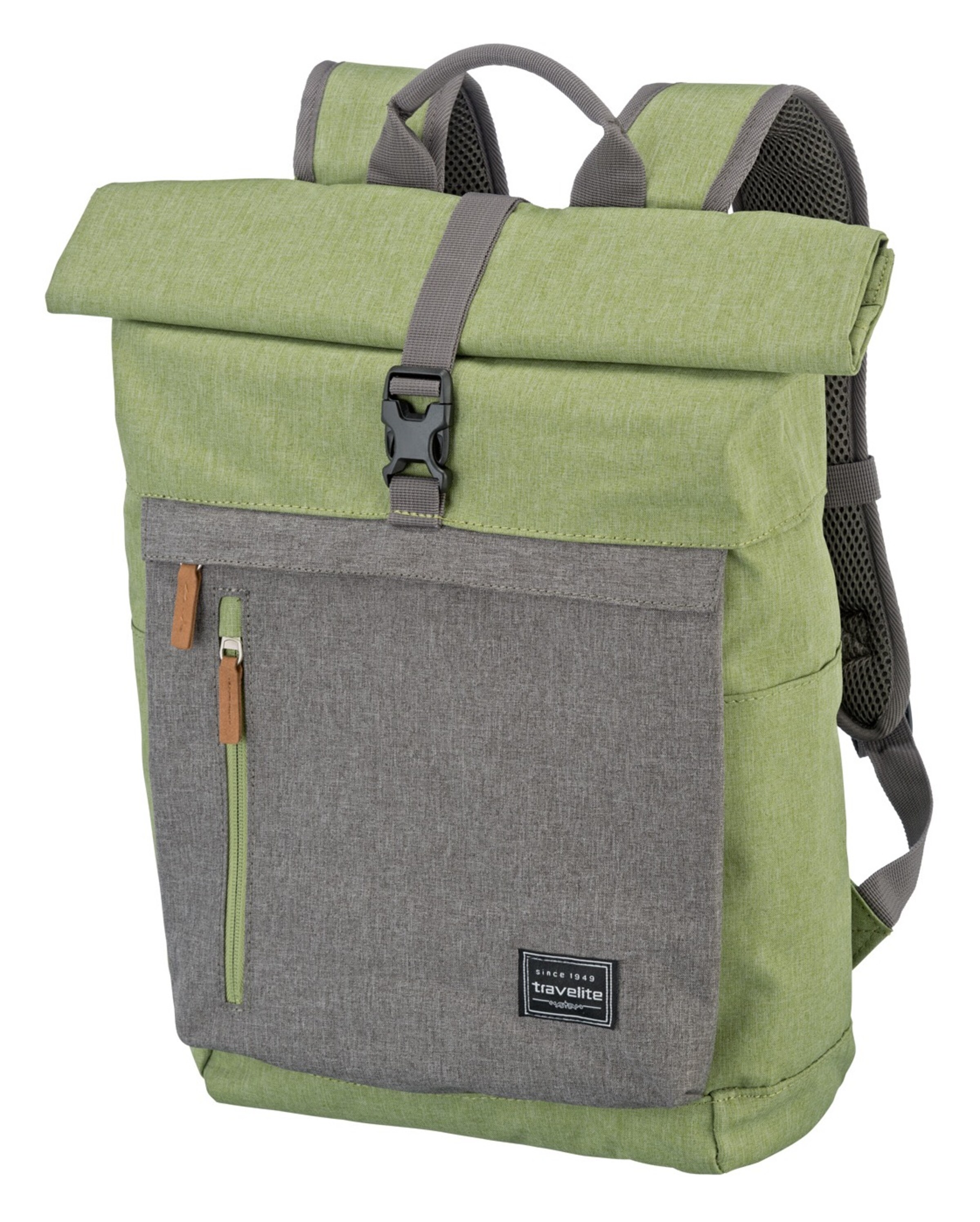 TRAVELITE Backpack 'Basics Rollup' in Green
