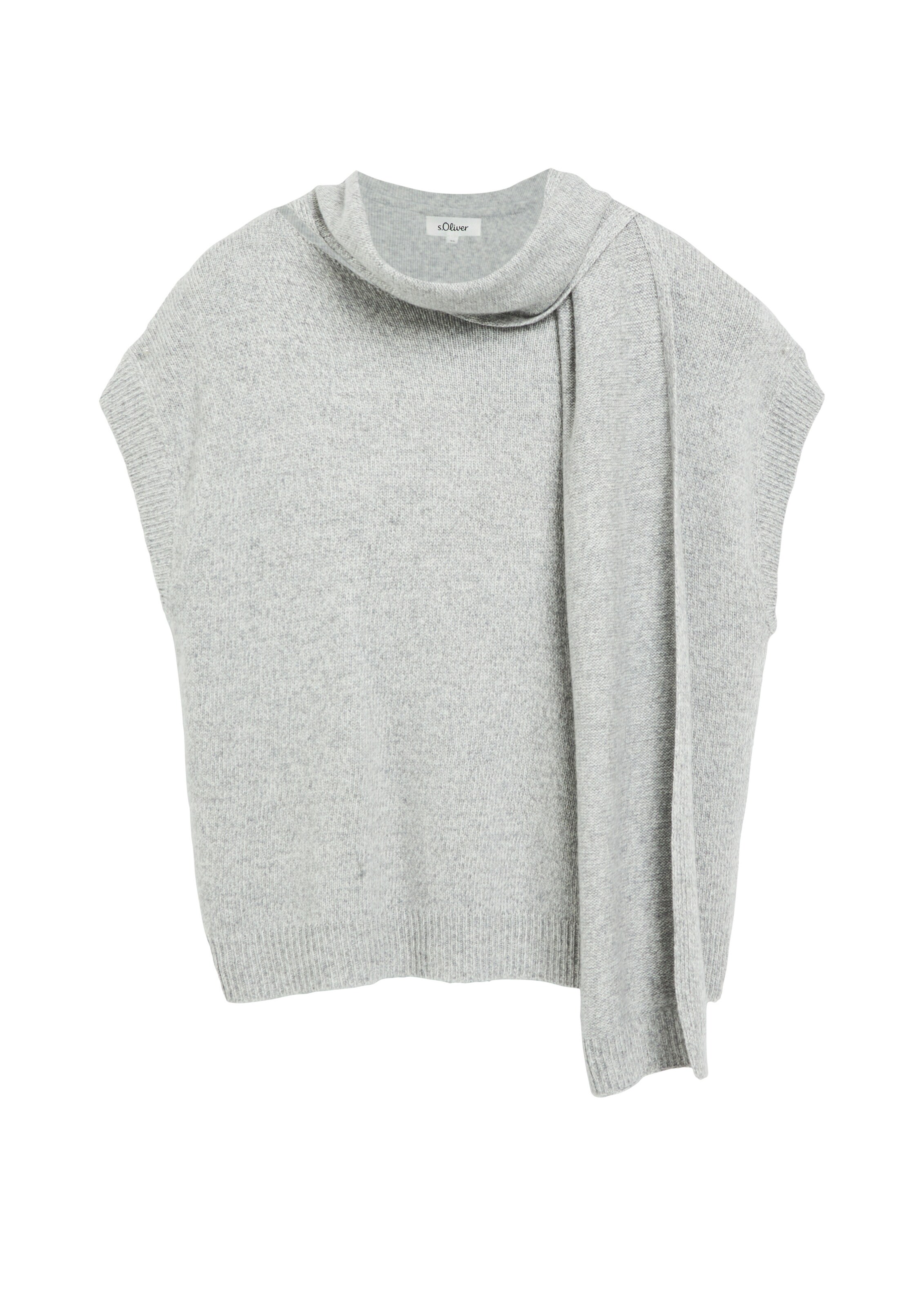 s.Oliver Pullover in Grau: Vorderseite