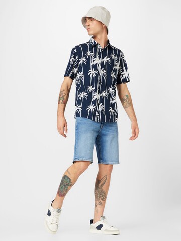 s.Oliver Regular fit Overhemd in Blauw