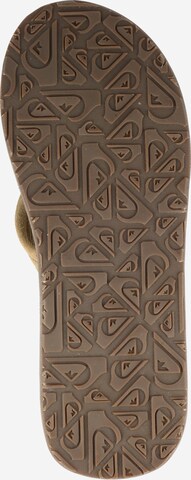 QUIKSILVER T-Bar Sandals 'Carver' in Brown