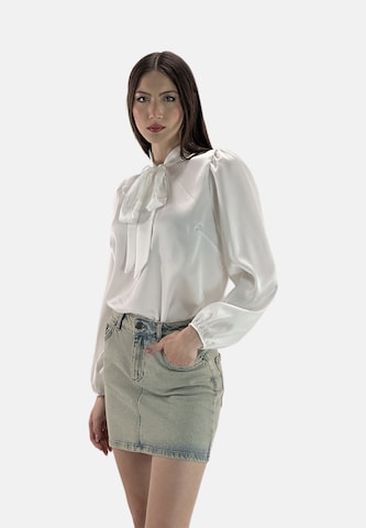 Elara Bluse in Weiß