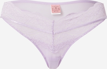 Hunkemöller - Tanga en lila: frente