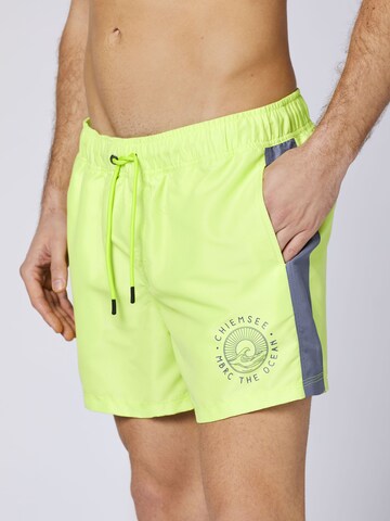 CHIEMSEE Board Shorts 'MBRC THE OCEAN' in Green