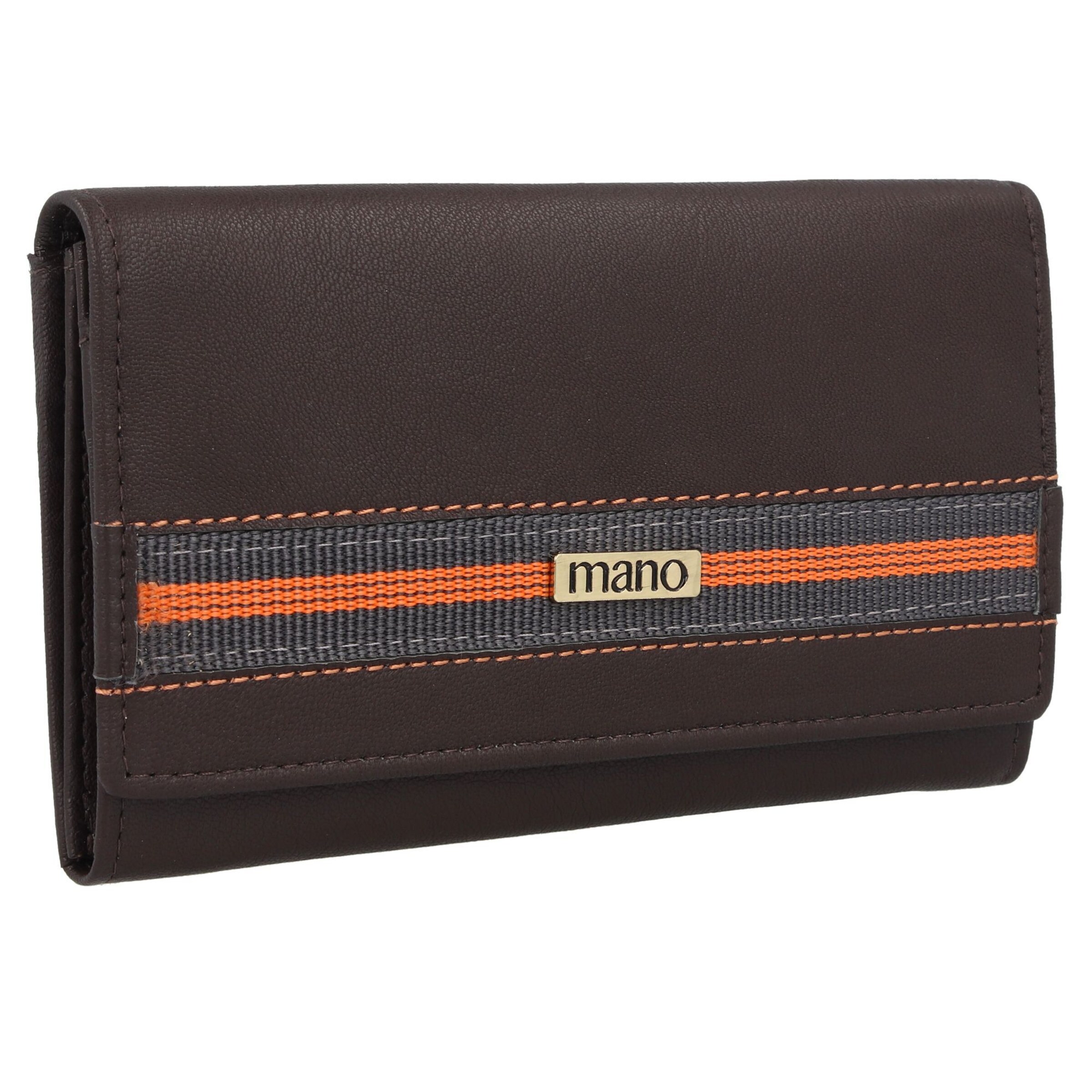 mano Wallet 'Don Leonardo' in Brown