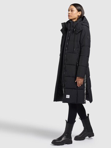 Manteau d’hiver 'Viola' khujo en noir